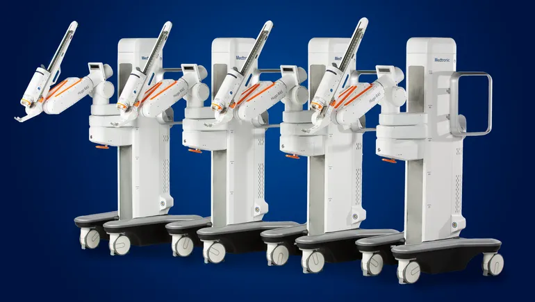 محاکمه Medtronic Hugo Robot در پایان ترمیم فتق نقاط پایانی